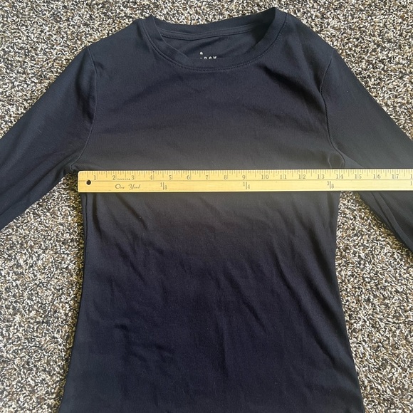 a new day Black Long Sleeve Blouse - Picture 6 of 7